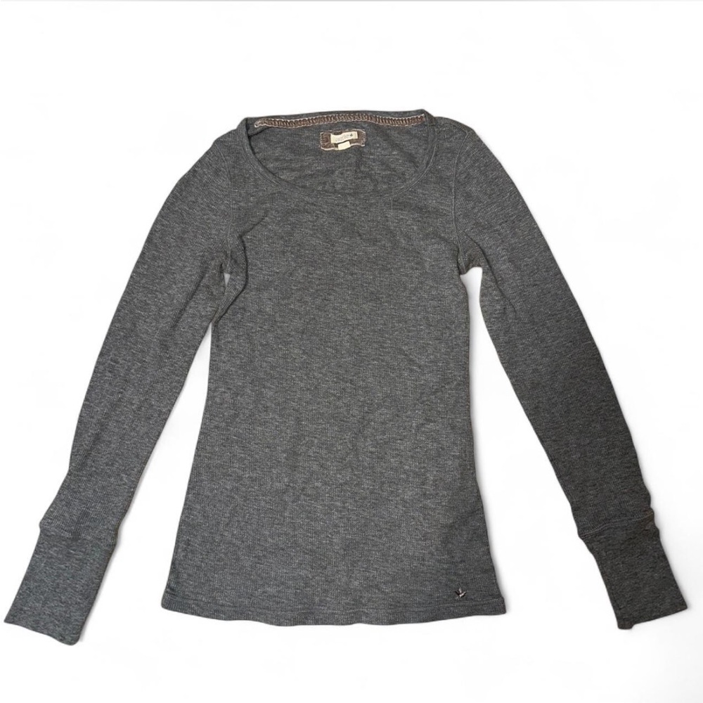 Aerie Heather Gray Thermal Top